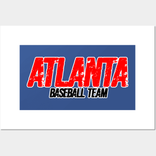 Atlanta braves team Posters and Art